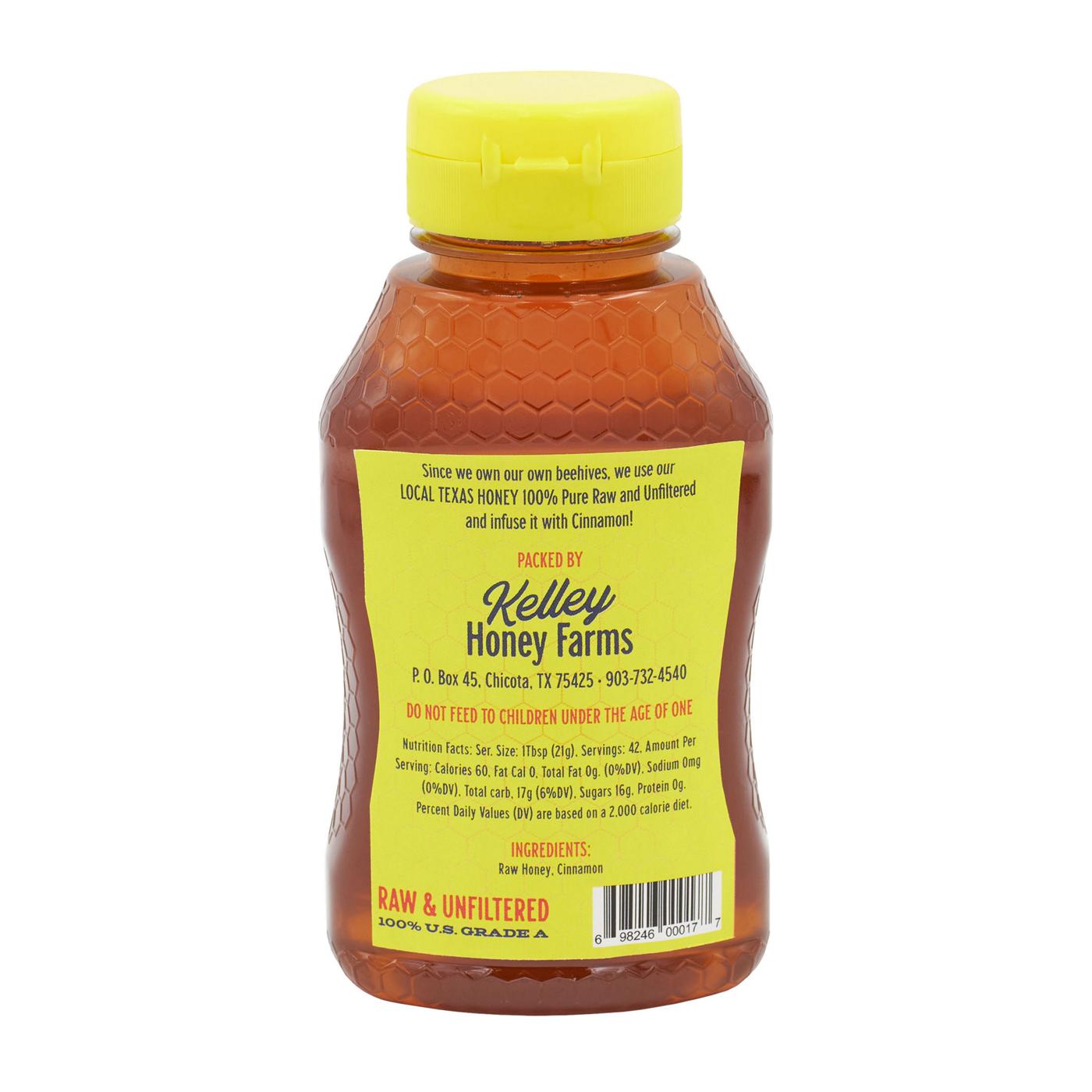 Kelley's Honey Cinnamon Infused Local Texas Honey; image 4 of 5
