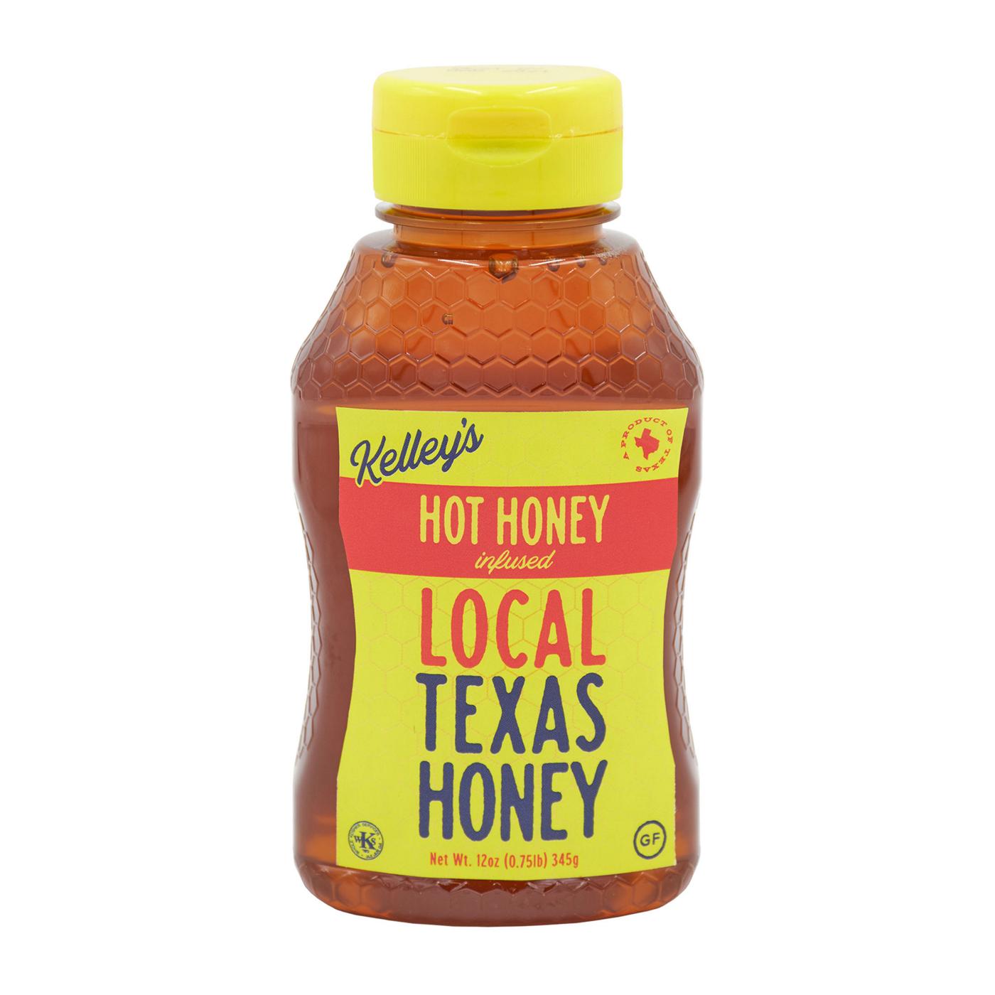 Kelley's Honey Hot Infused Local Texas Honey; image 1 of 5