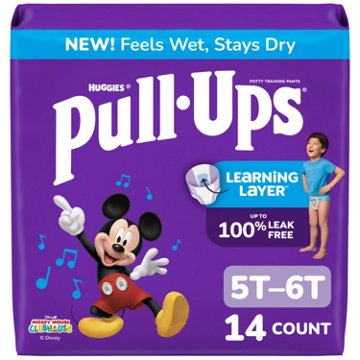 Pull-Ups Boys' Potty Training Pants - 5T-6T, 14 ct