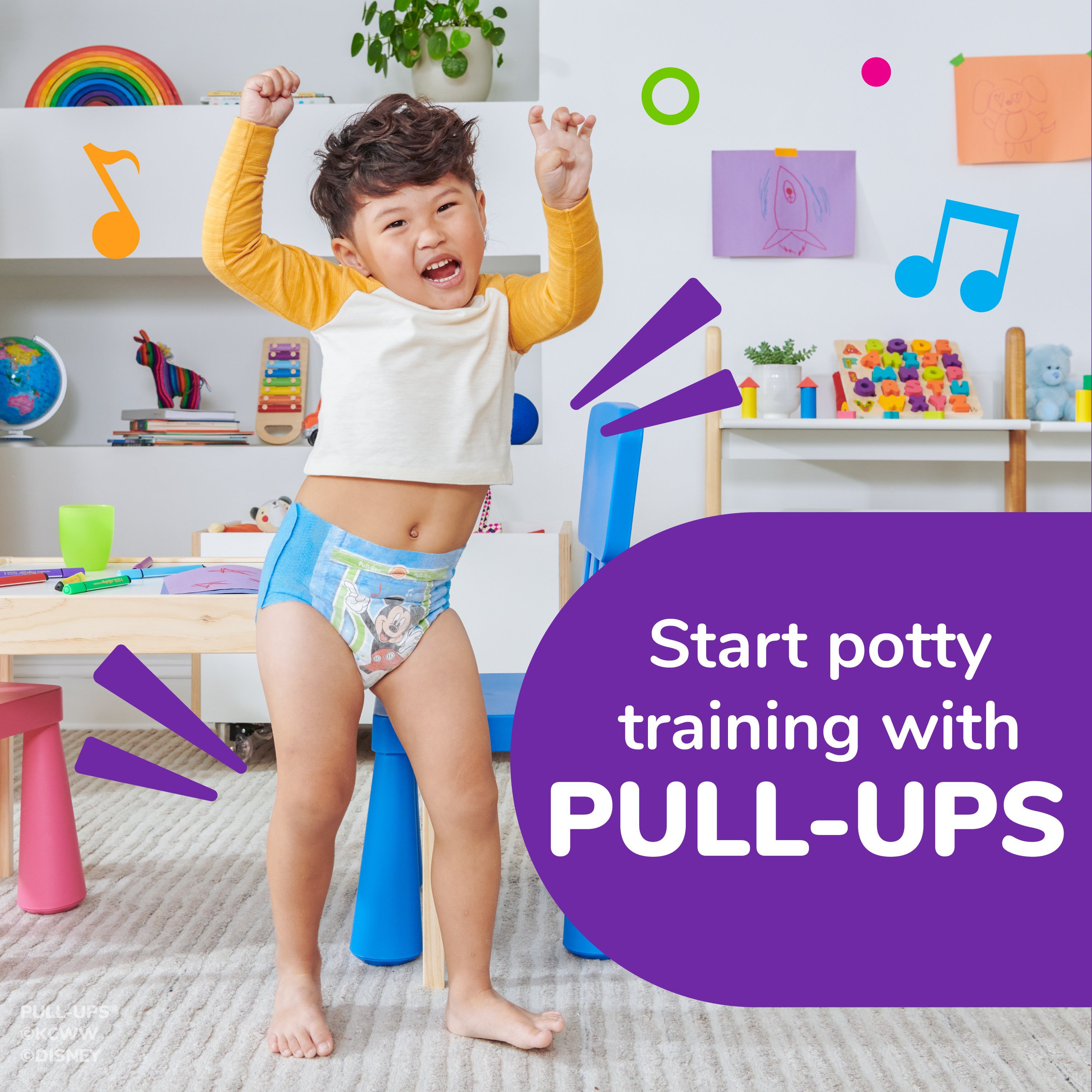 Pull-Ups Boys' Potty Training Pants 5T-6T