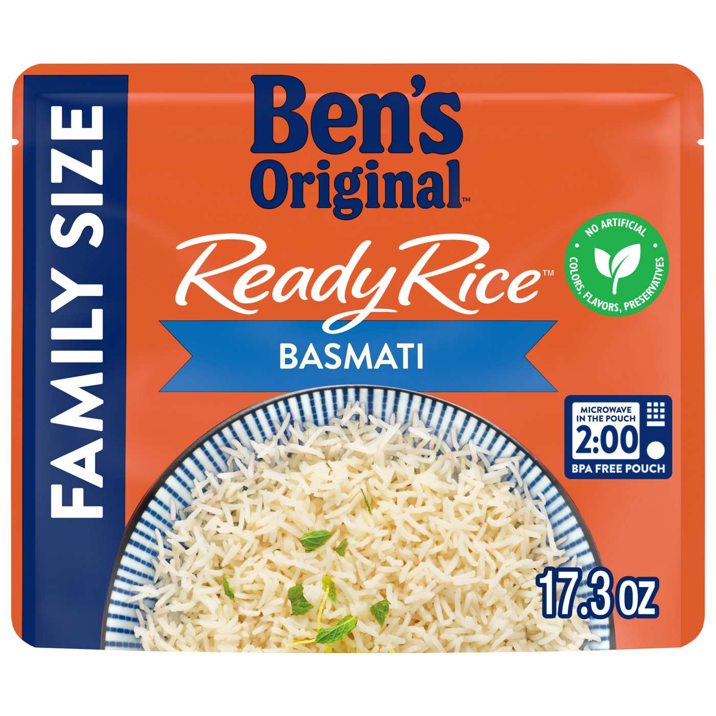 Ben's Original Ready Rice Basmati Family Size Rice - Shop Rice & grains ...