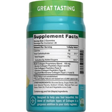 Nature's Truth Multi Collagen Peptides Gummies - Mixed Fruit