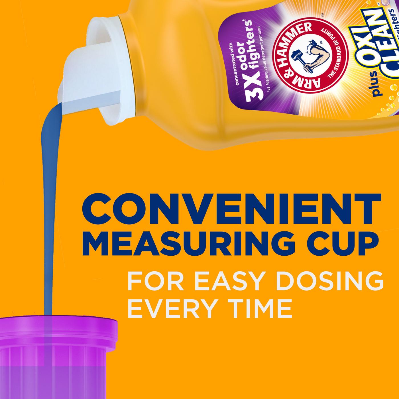 Arm & Hammer Plus OxiClean Odor Blasters HE Liquid Laundry Detergent, 77 Loads - Fresh Botanical; image 7 of 13