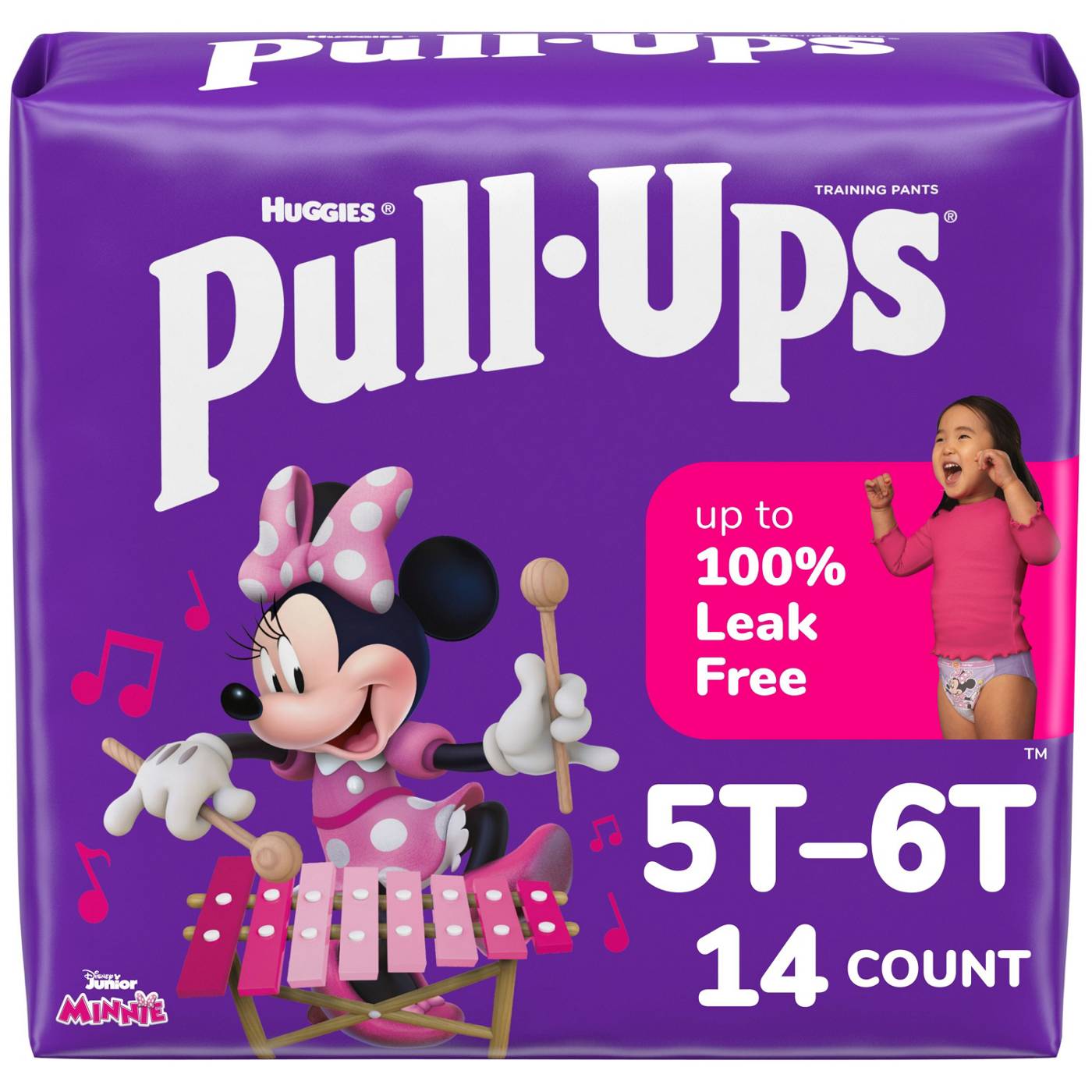 Pull-Ups New Leaf Potty Training Pants for Girls (Size: 2T-5T