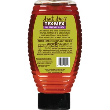 Aunt Sue's Tex-Mex Wildflower Honey, 16 oz