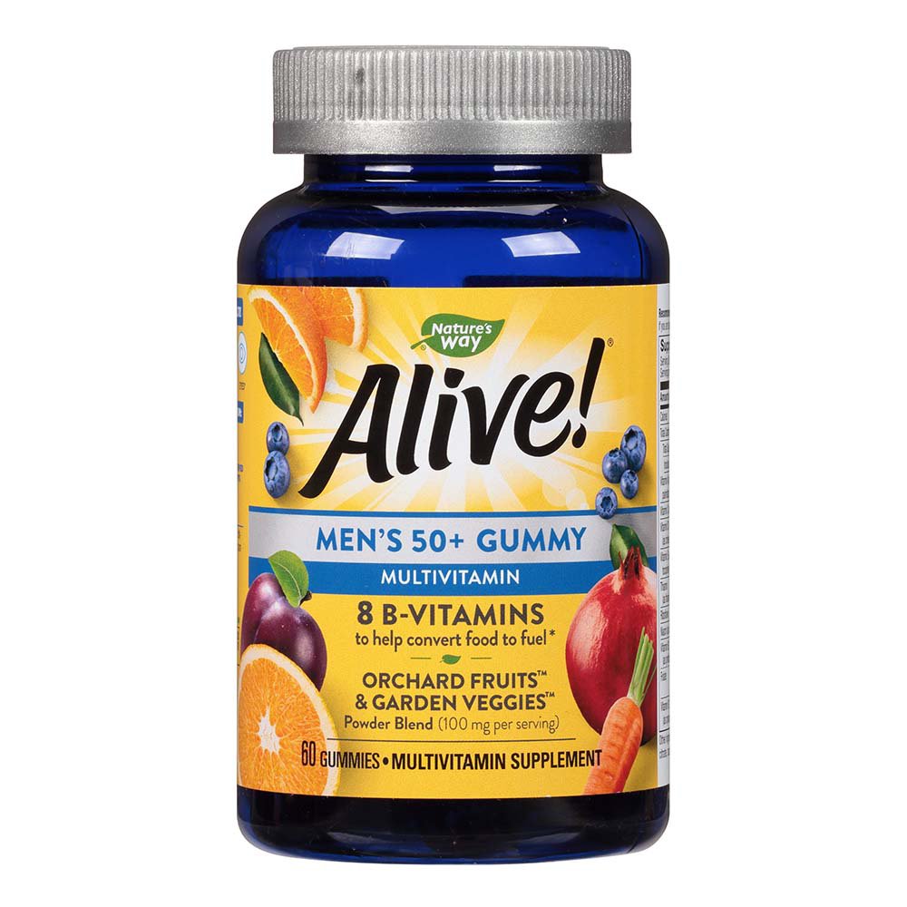 Nature's Way Alive! Men's 50+ Multivitamin Gummies, 60 ct
