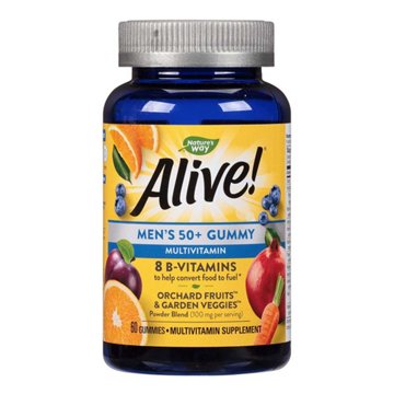 Nature's Way Alive! Men's 50+ Multivitamin Gummies