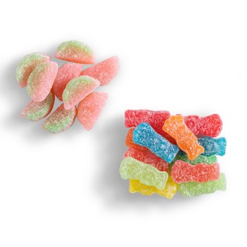 Sour Patch Kids Spooky Mix Treat Size Halloween Candy, 40 pc
