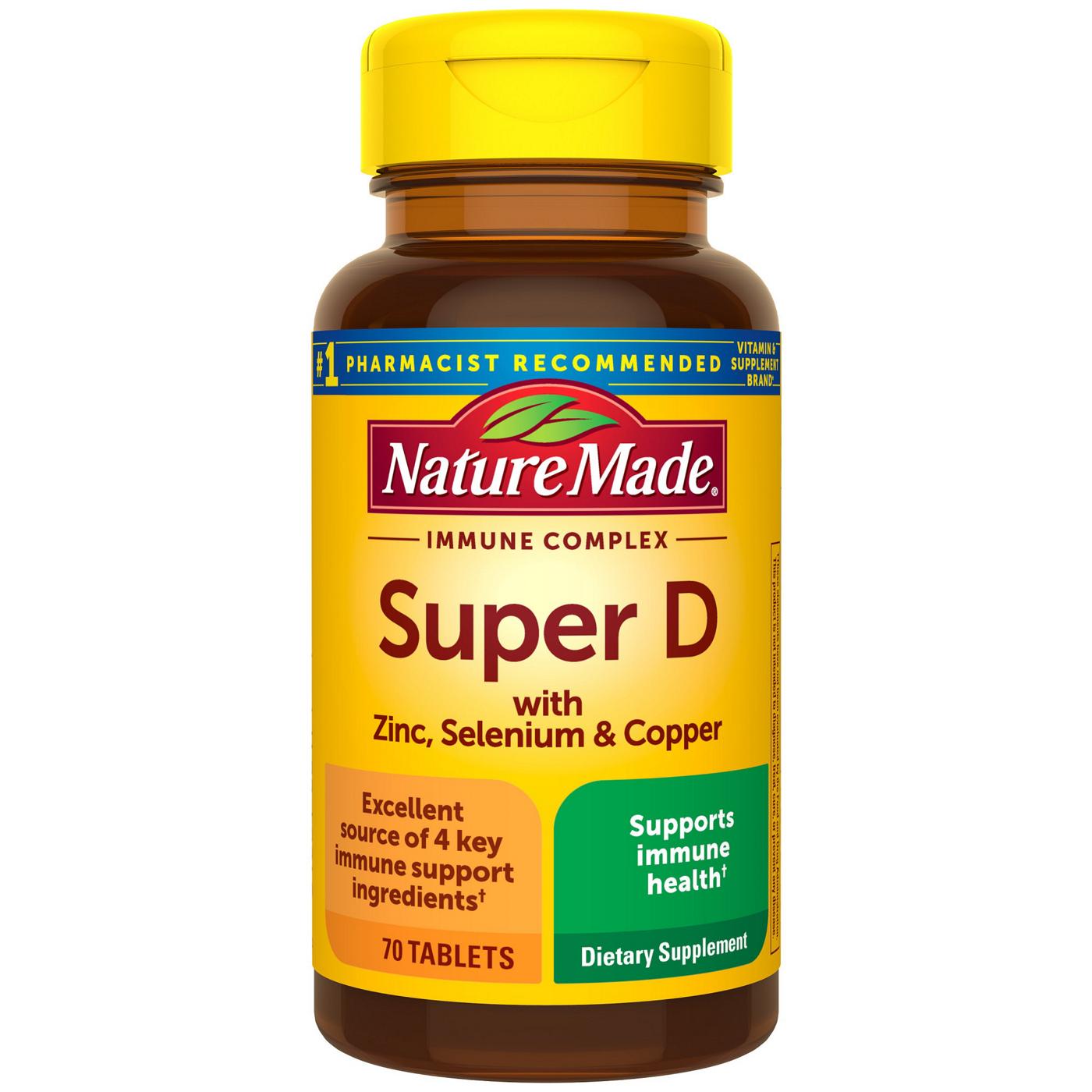 Nature Made Immune Complex Super D Tablets; image 1 of 2