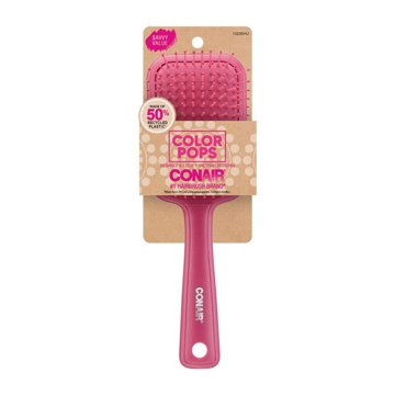 Conair Color Pops Paddle Hairbrush - Coral