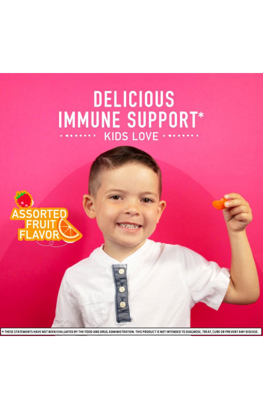 Airborne Kids Assorted Fruit Flavored Gummies; image 3 of 4