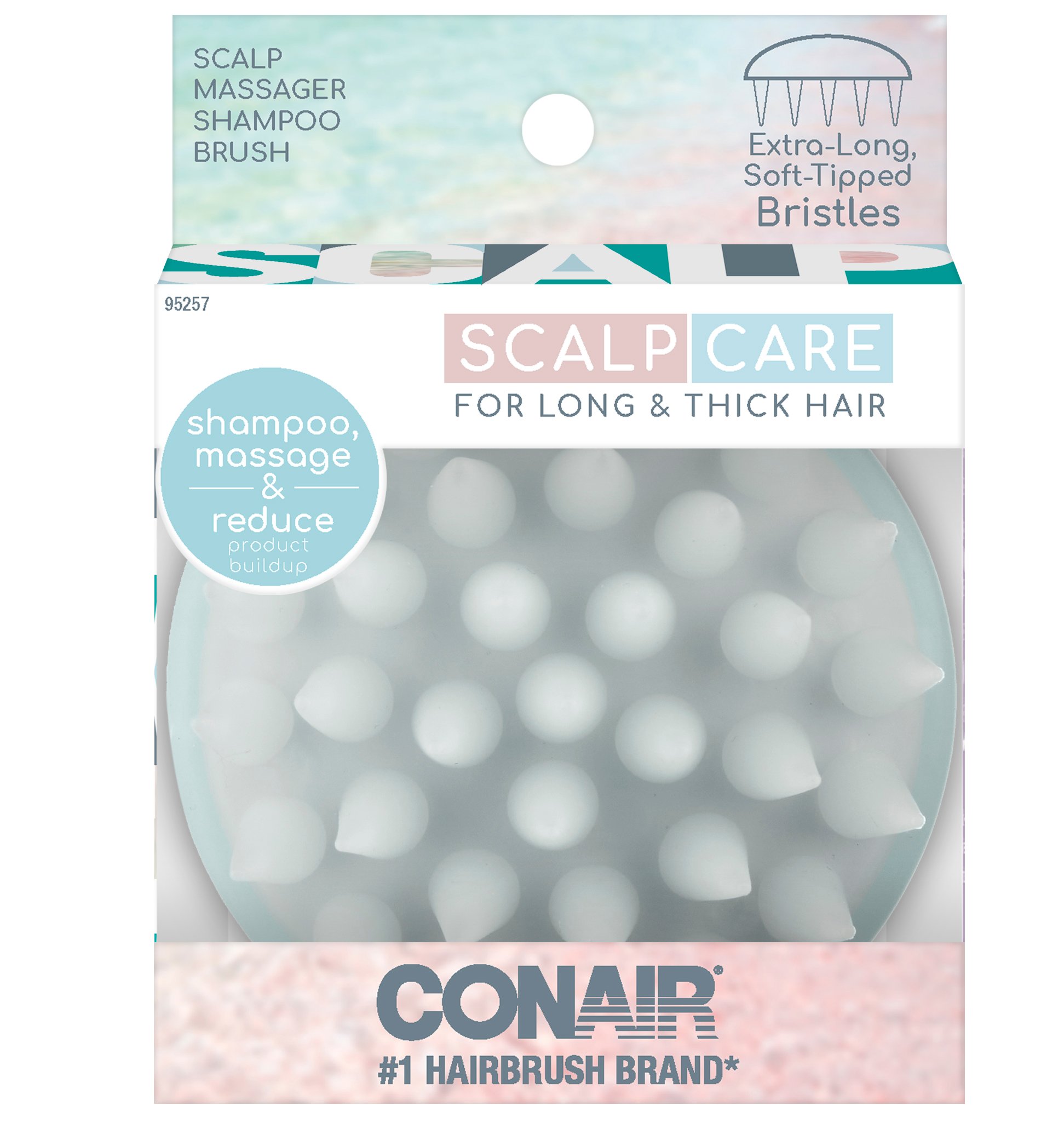 Conair Scalp Care Massage Brush for Long Hair