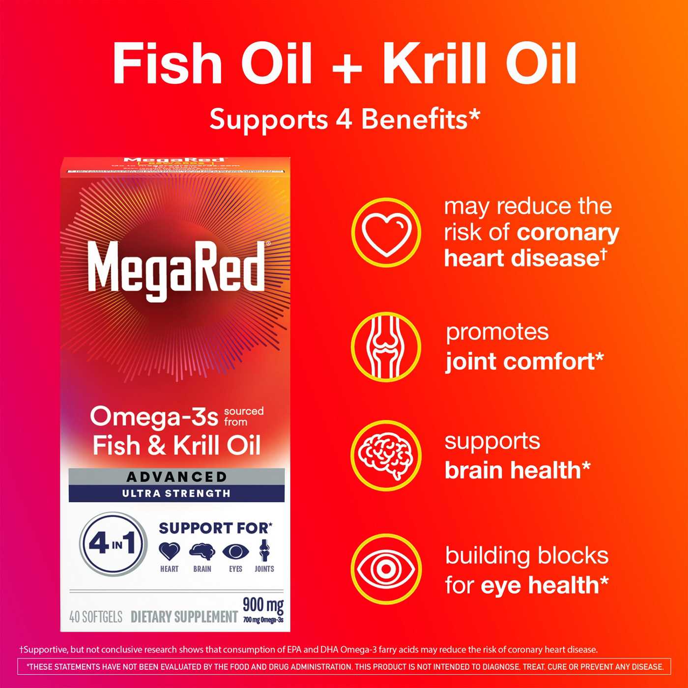 MegaRed Advanced 4 In 1 Omega-3 Softgels; image 2 of 8