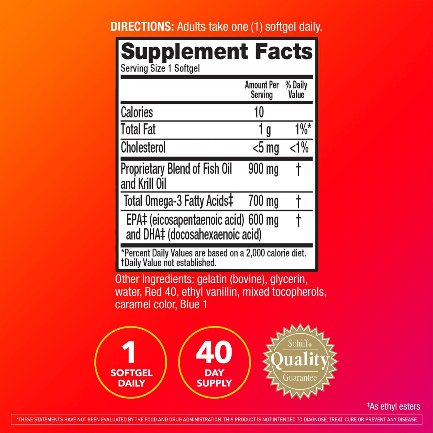 MegaRed Advanced 4 In 1 Omega-3 Softgels; image 8 of 8