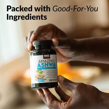 Force Factor Amazing Ashwa Tablets, 120 ct