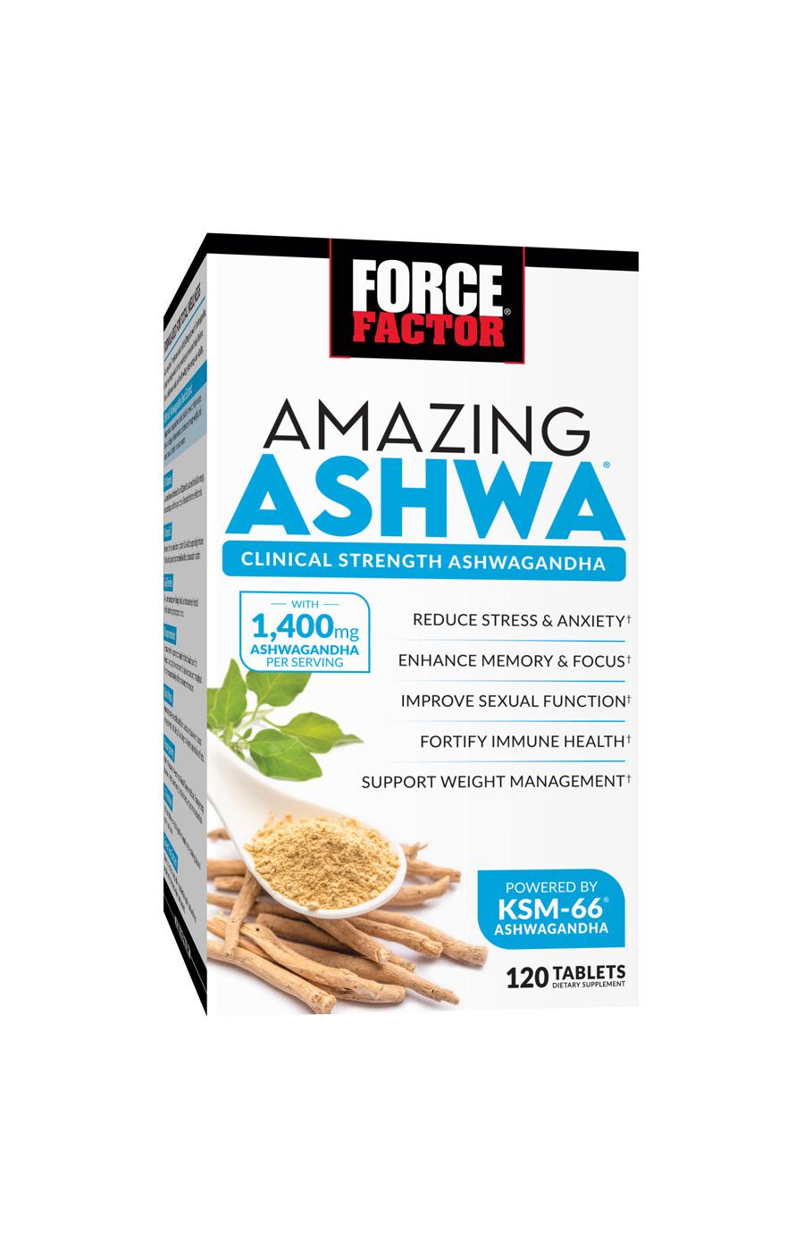 Force Factor Amazing Ashwa Tablets; image 4 of 5