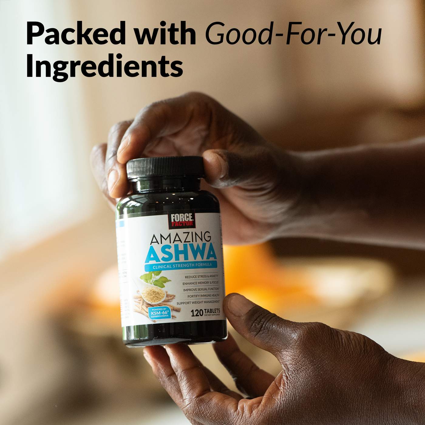 Force Factor Amazing Ashwa Tablets; image 5 of 5