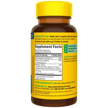 Nature Made Magnesium Complex Capsules, 60 ct