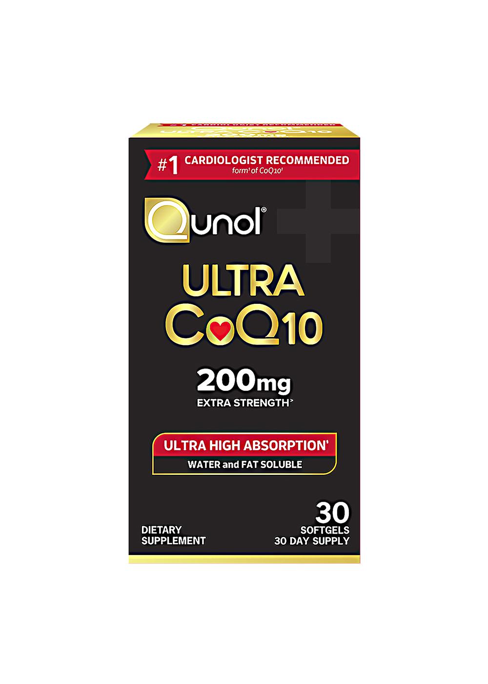 Qunol Ultra COQ10 Softgels - 200 mg; image 1 of 4