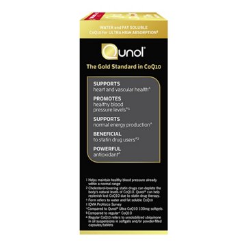 Qunol Ultra COQ10 Softgels - 200 mg, 30 ct