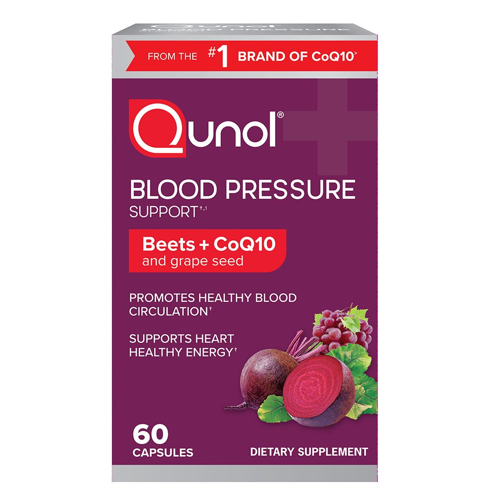 Qunol Blood Pressure Support Capsules, 60 ct