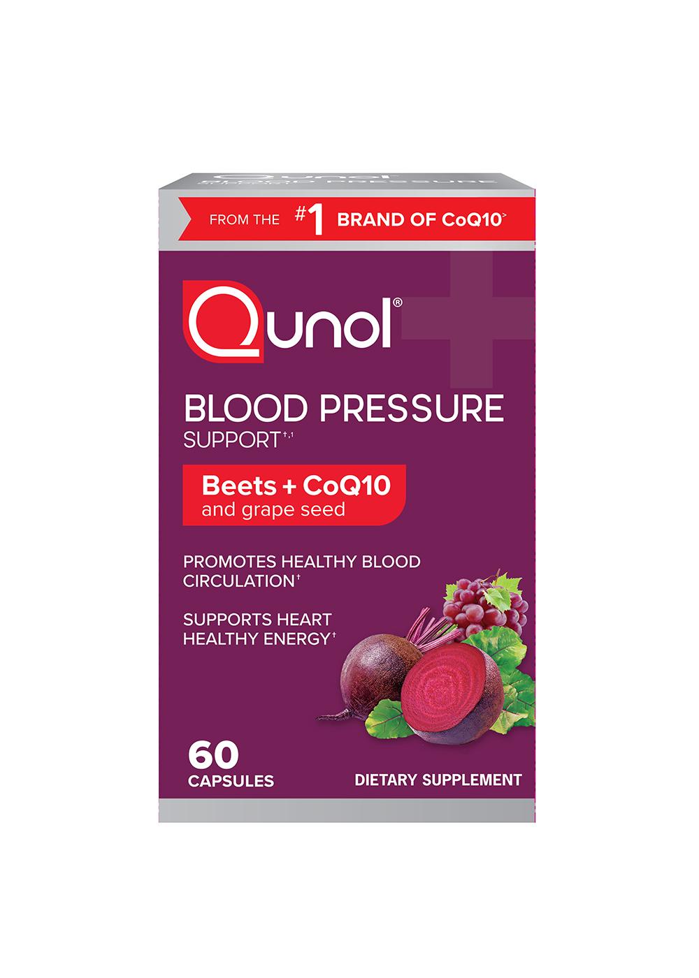 Qunol Blood Pressure Support Capsules; image 1 of 4