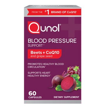 Qunol Blood Pressure Support Capsules, 60 ct