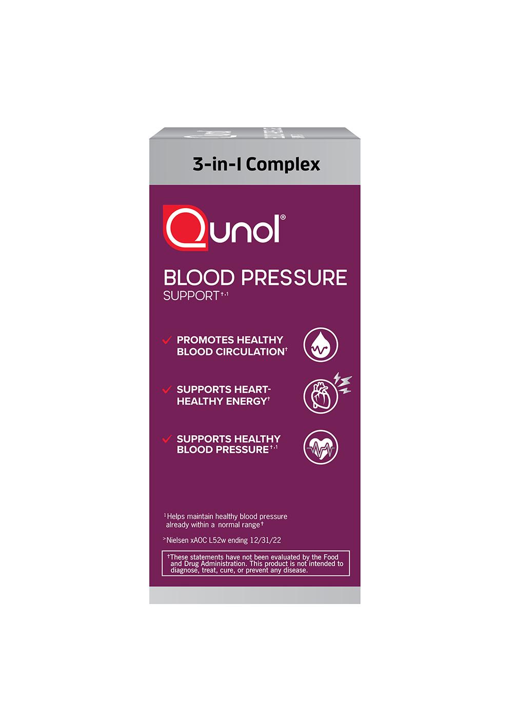 Qunol Blood Pressure Support Capsules; image 3 of 3