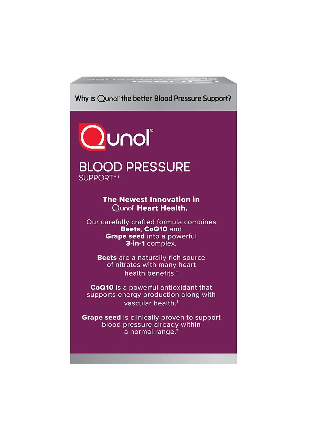 Qunol Blood Pressure Support Capsules; image 4 of 4