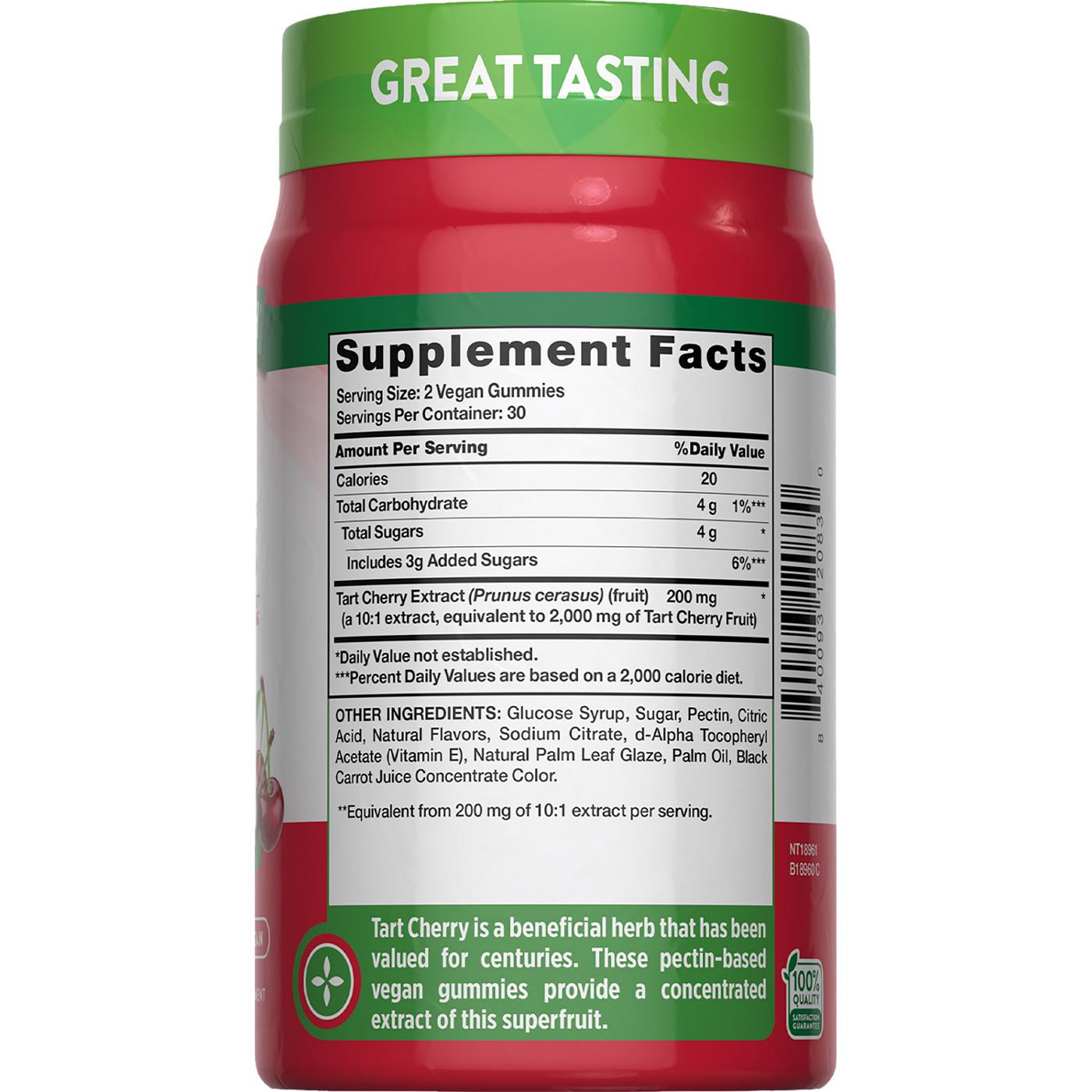 Nature's Truth Tart Cherry Gummies - 2,000 mg; image 2 of 4