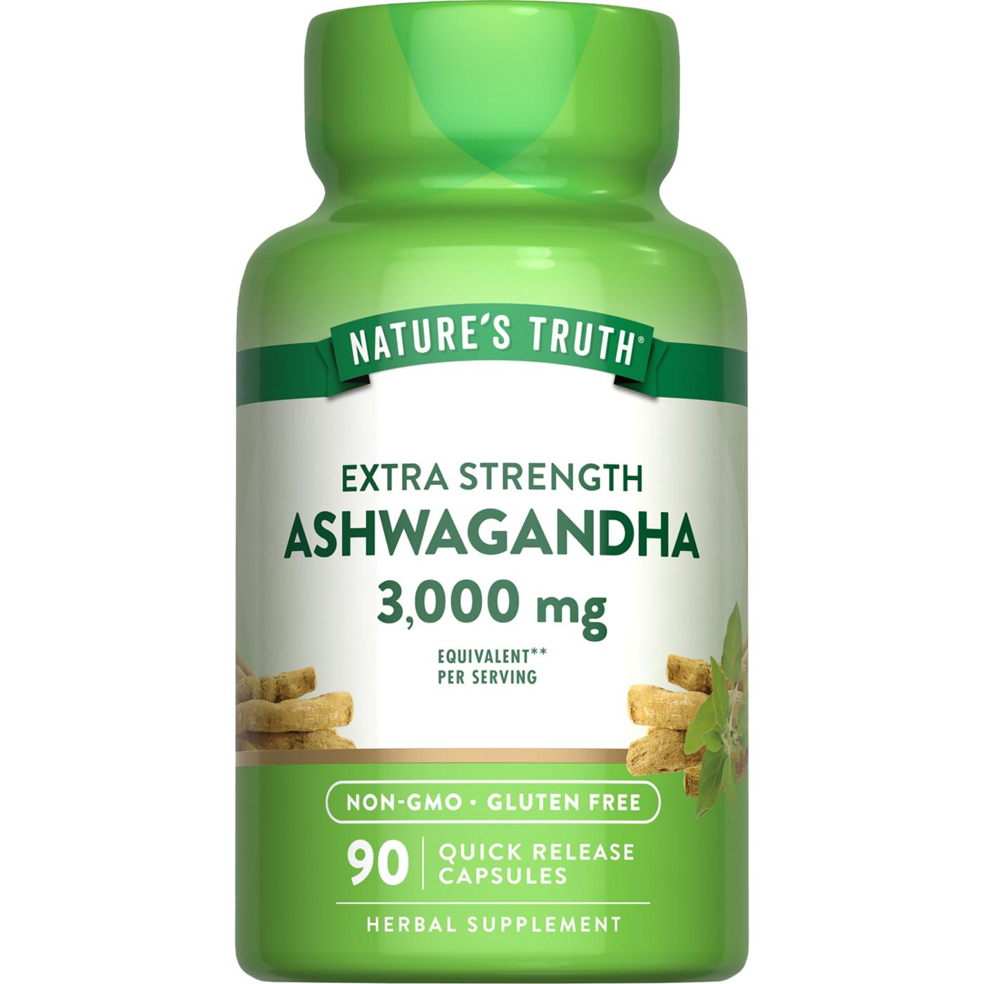 Nature's Truth Ashwagandha - 3,000 mg; image 1 of 4