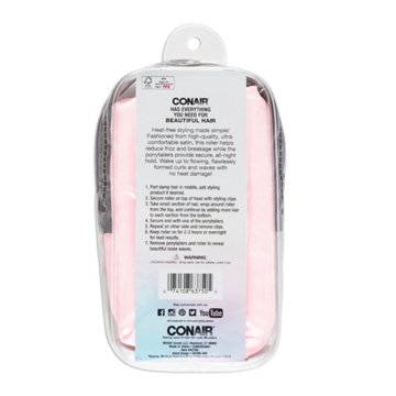 Conair Loose Waves Heatless Roller Set, 5 ct