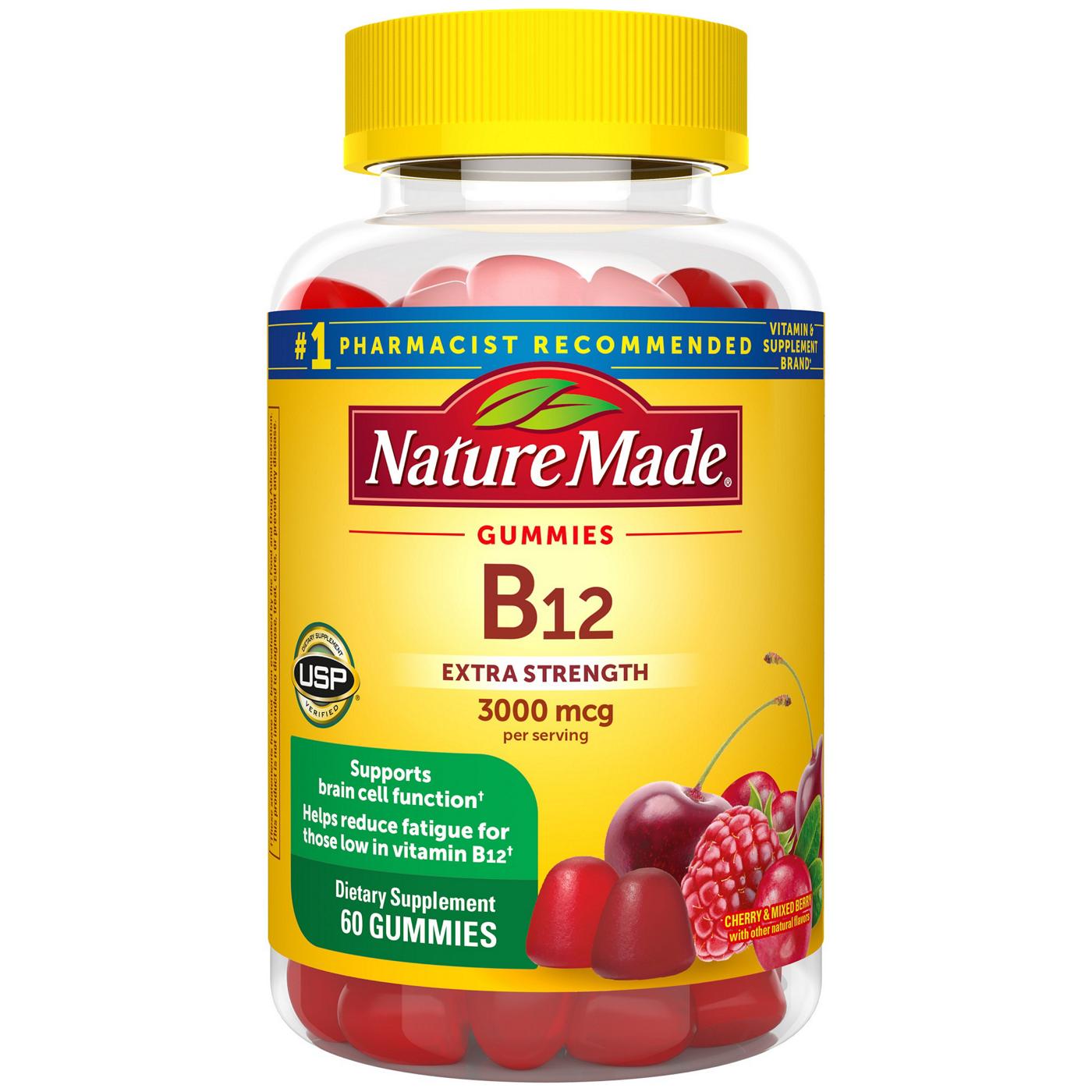 Nature Made Vitamin B12 Gummies - 3000 mcg; image 1 of 2