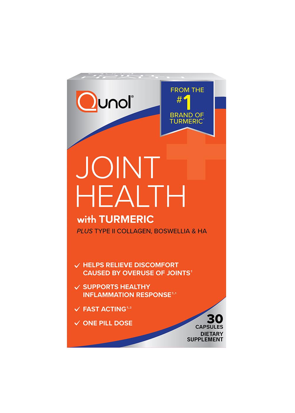 Qunol Joint Health with Turmeric Capsules; image 1 of 4