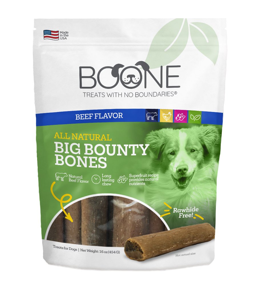 Boone Beef Big Bounty Bones Dog Treats - Shop Bones & rawhides at H-E-B