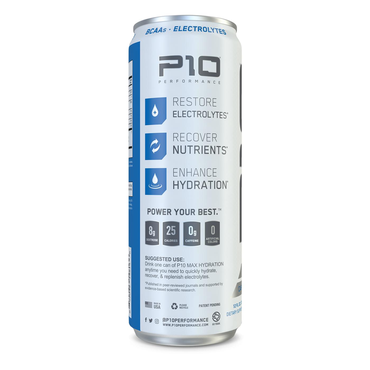 P10 Performance Max Hydration Drink - Watermelon Wave; image 2 of 3