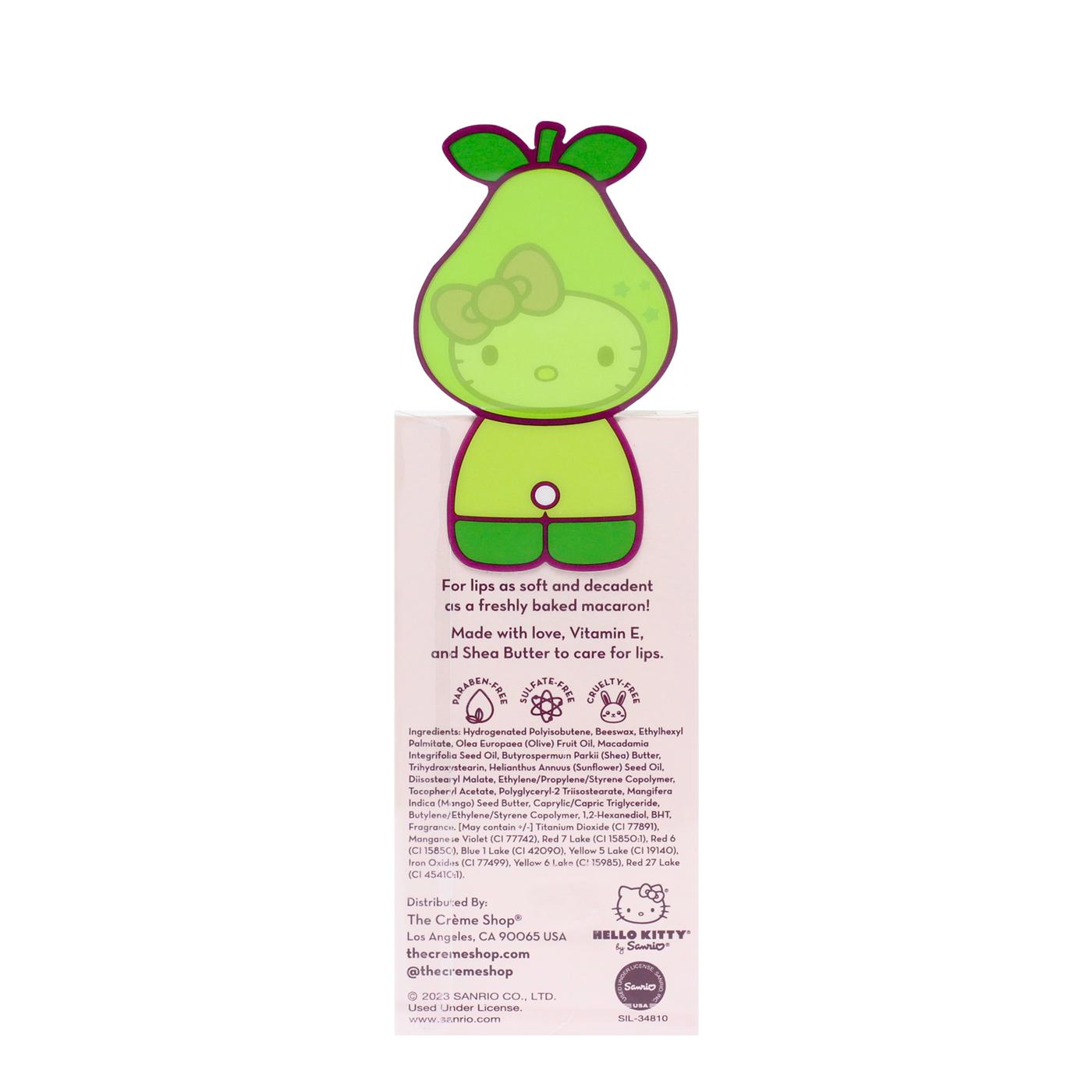 The Crème Shop Macaron Lip Balm - Juicy Pear; image 4 of 4