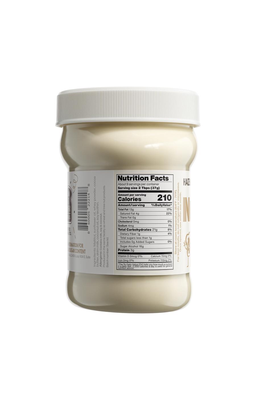 Nucolato Hazelnut Spread White Chocolate Shop Peanut Butter at HEB