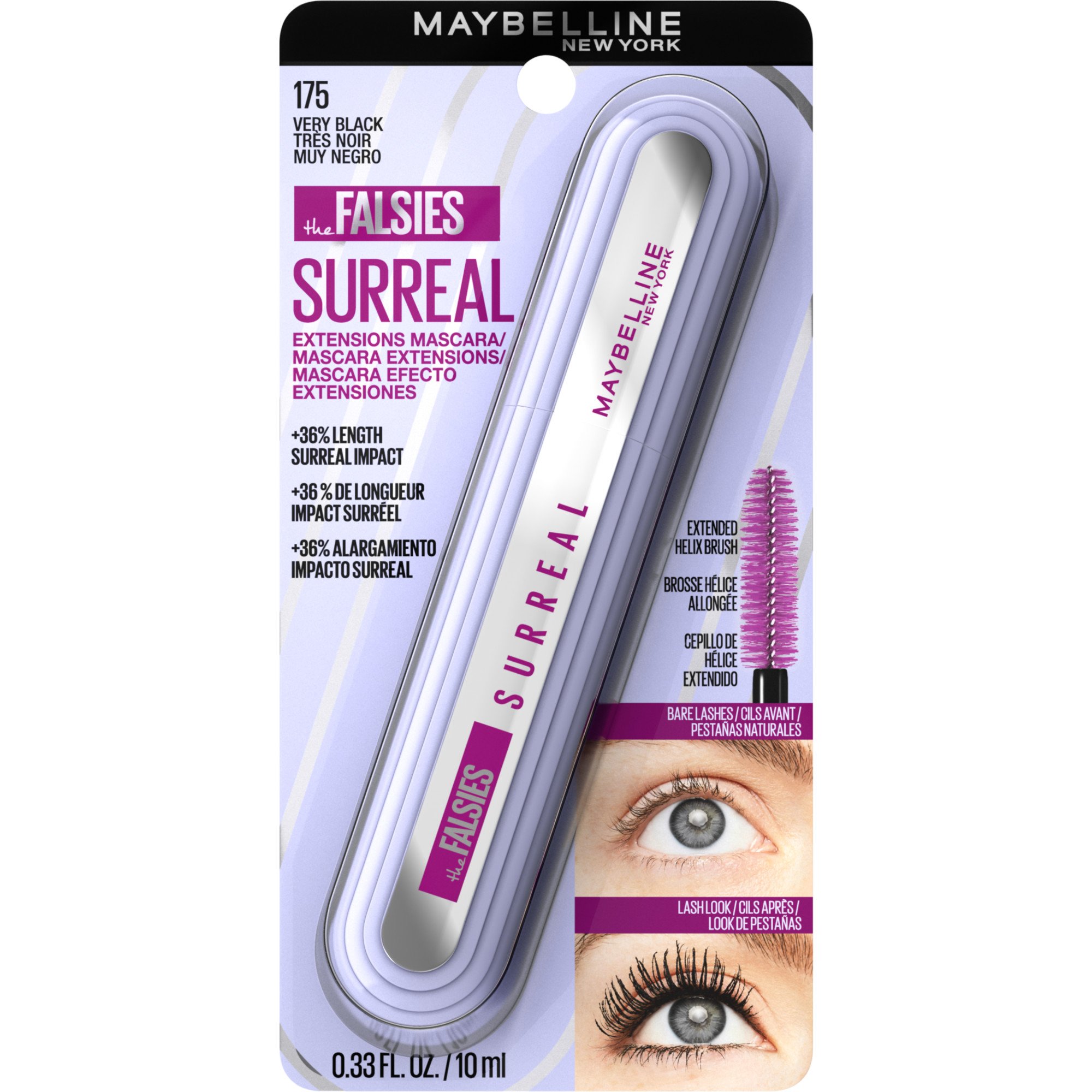 Maybelline The Falsies Surreal Mascara Very Black Shop Mascara At H E B