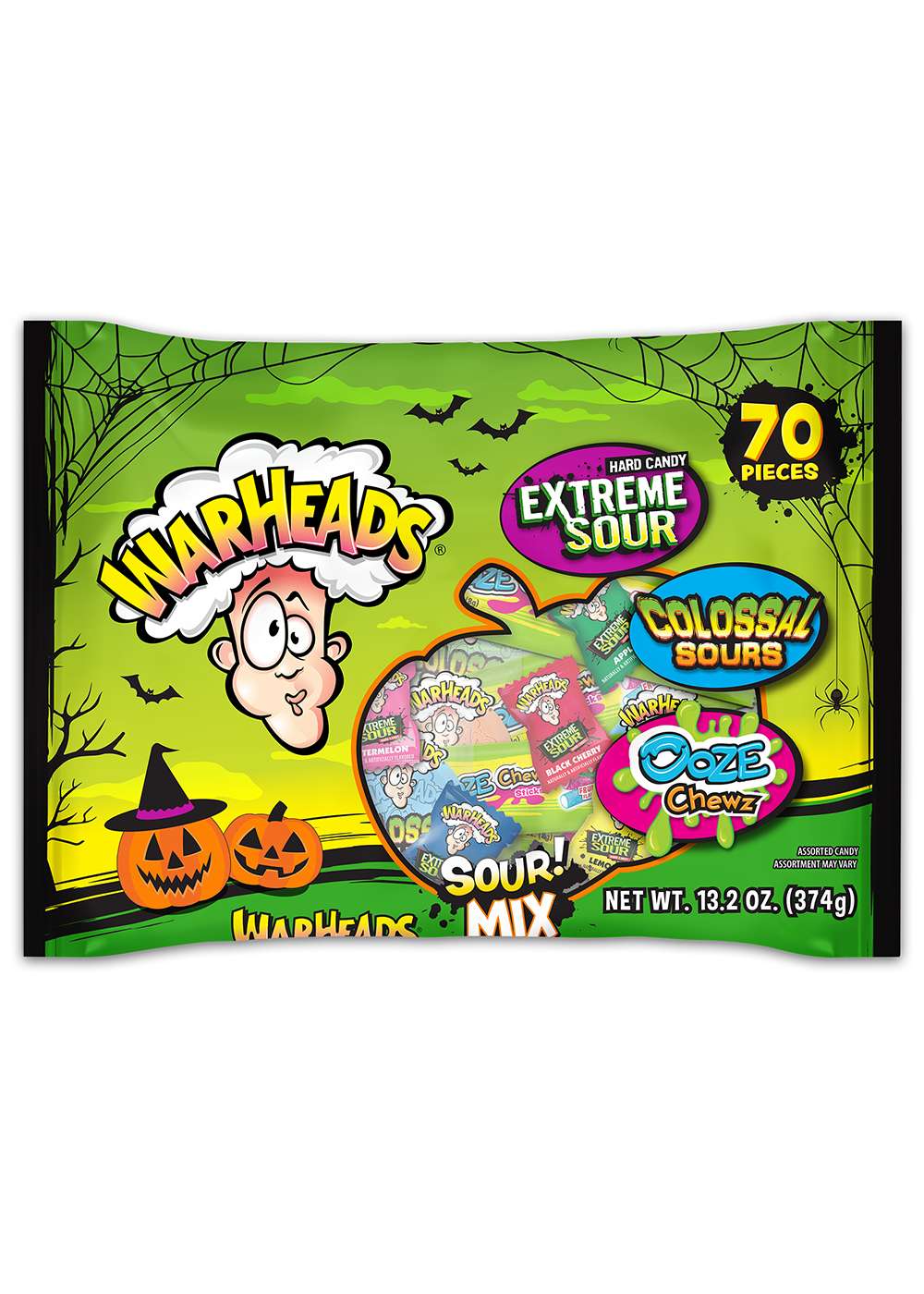 Warheads Assorted Sour Mix Halloween Candy; image 1 of 2