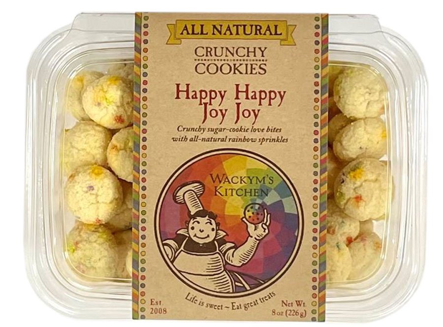 Wackym's Kitchen Happy Happy Joy Joy Cookies, 8 oz | Central