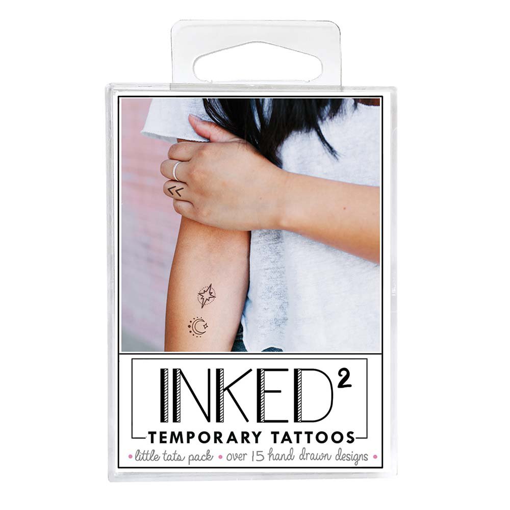 INKED by Dani Temporary Tattoos - Little Tats Pack - Shop Makeup Tools ...