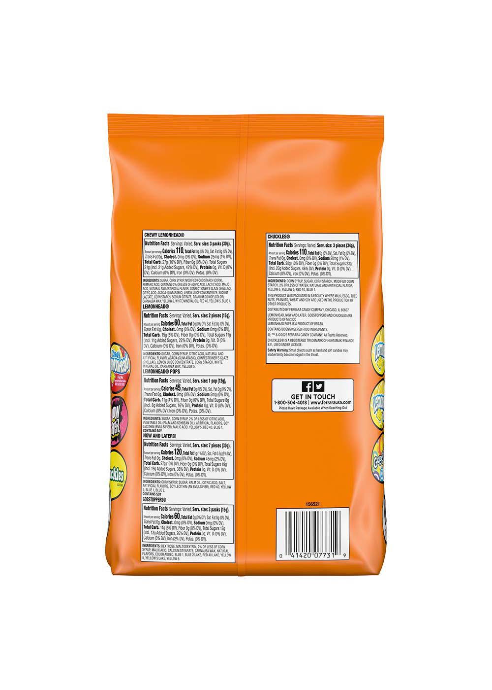 LemonHead, Gobstopper, Now And Later, & Chuckles Kiddie Mix Halloween Candy; image 2 of 3