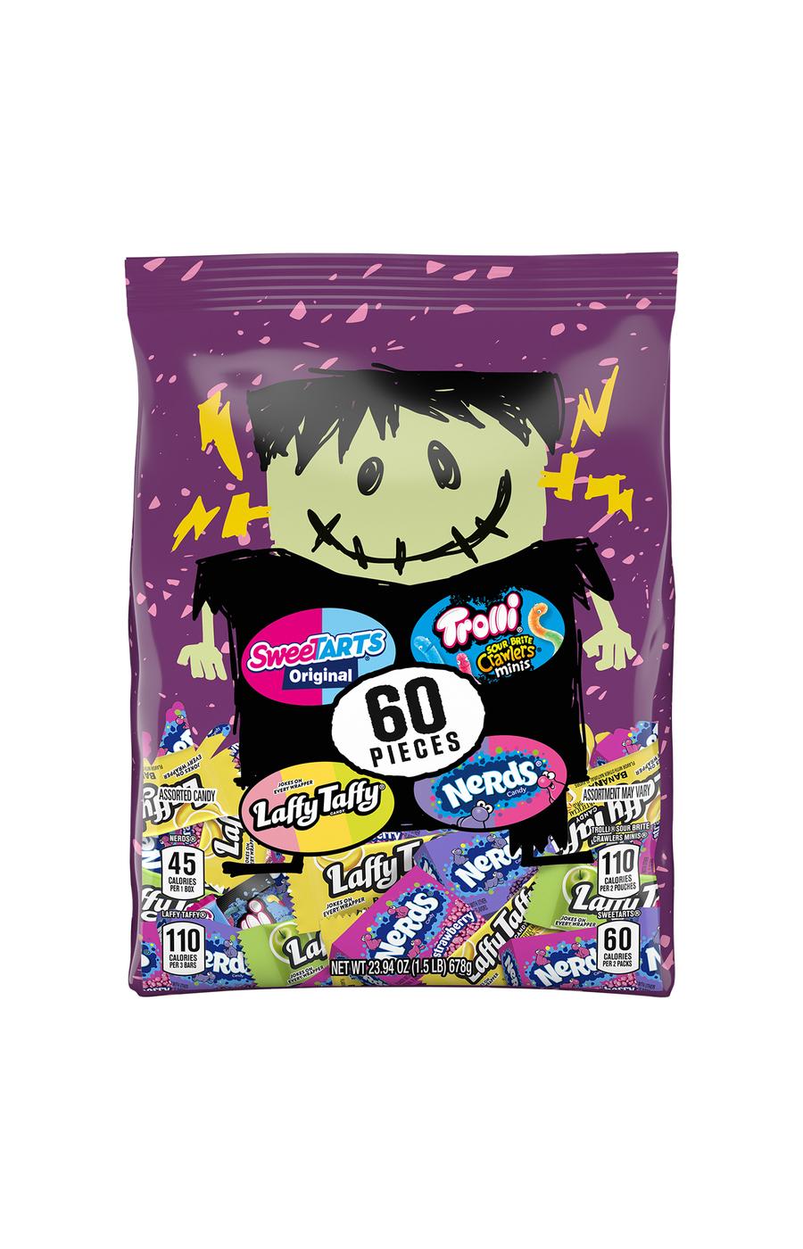 Nerds, Laffy Taffy, Trolli, & SweeTARTS Assorted Halloween Candy; image 1 of 3