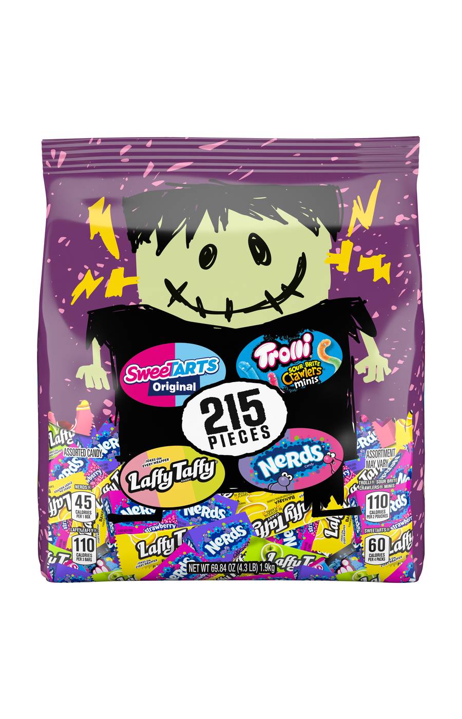 Nerds, Laffy Taffy, Trolli, & SweeTARTS Assorted Halloween Candy; image 1 of 3