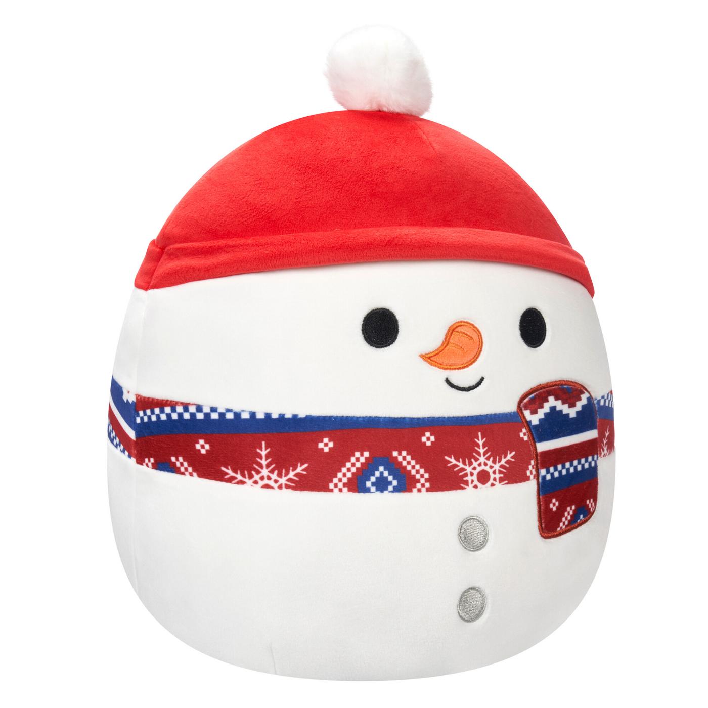 Squishmallows Christmas Snowman Plush; image 3 of 4