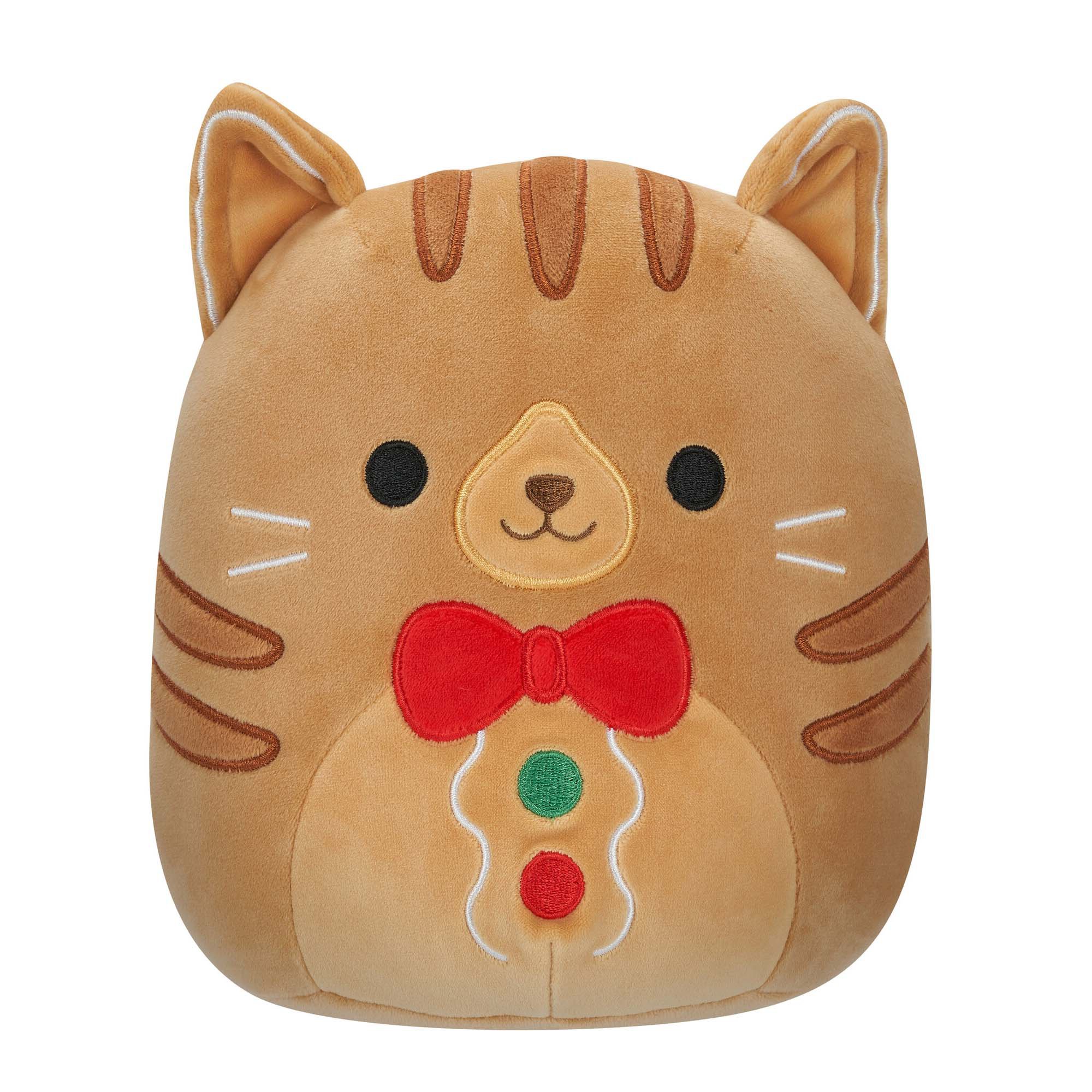 Squishmallows Gingerbread Boy Christmas Plush with Green Tie - Shop Plush  Toys at H-E-B