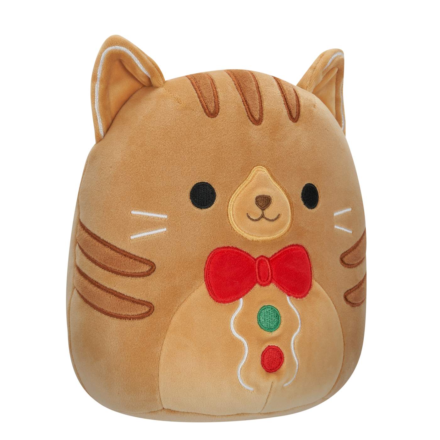 Squishmallows Christmas Gingerbread Cat Plush; image 2 of 3