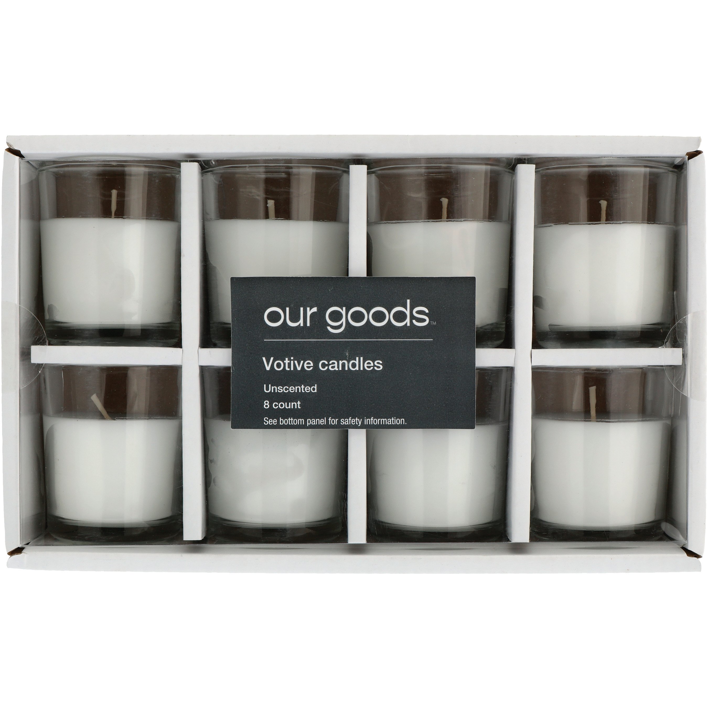 our goods Votive Candles Unscented Shop Candles at HEB