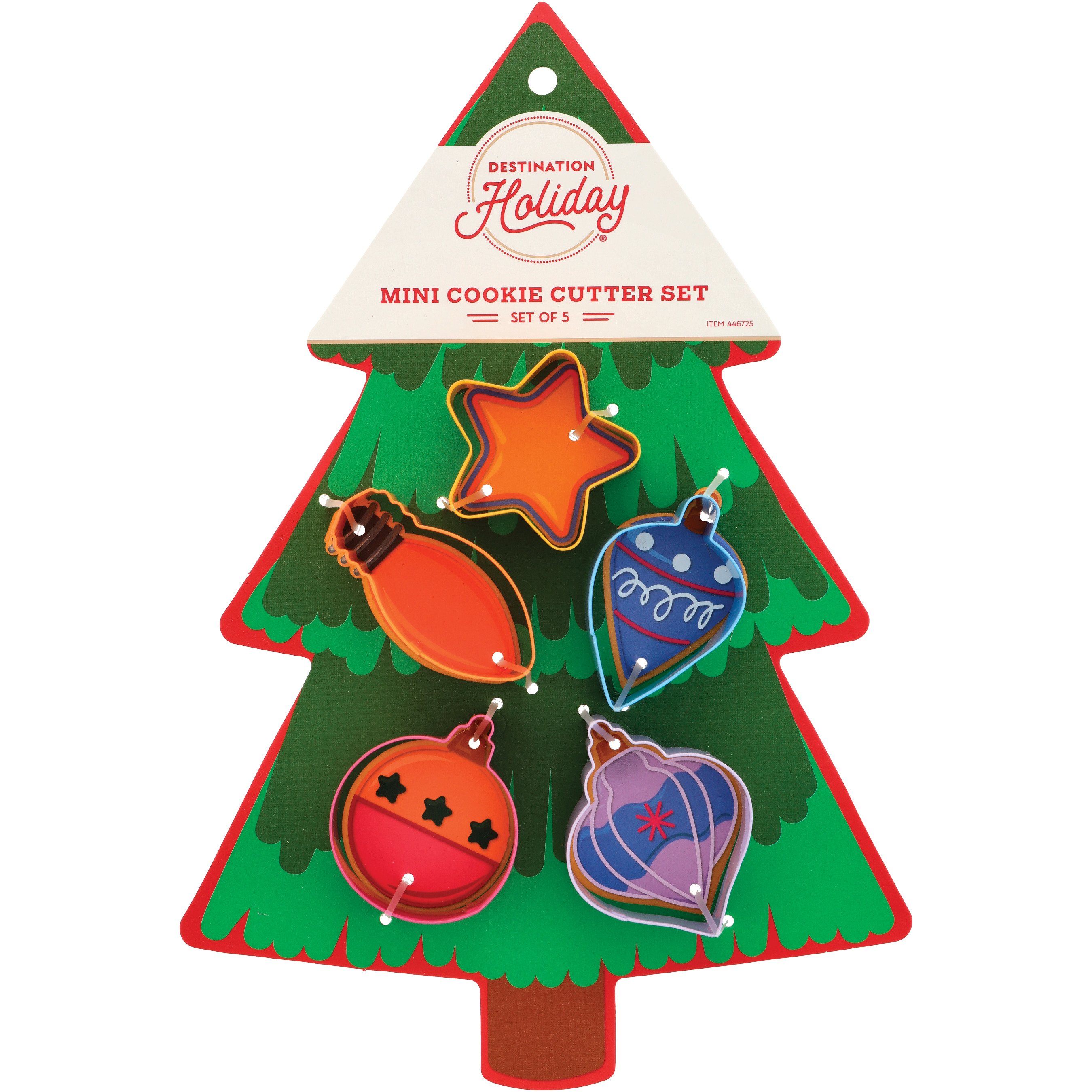 Destination Holiday Tree Ornaments Mini Cookie Cutter Set Shop Baking